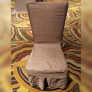 宴会椅套椅餐厅椅子套酒店椅套 布艺凳套定做 祥云椅套